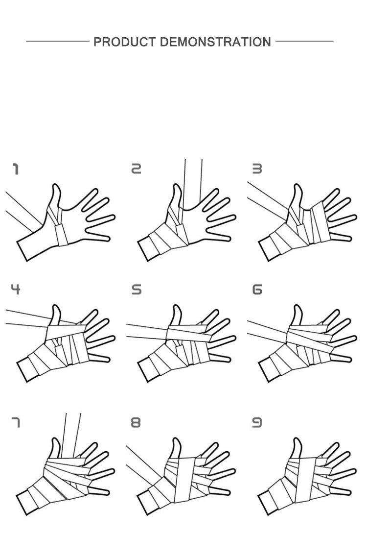 Cotton Boxing Hand Wraps – 1.5M to 5M