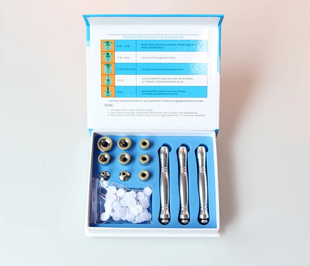 AOKO 3-in-1 Diamond Microdermabrasion & Facial Beauty Machine