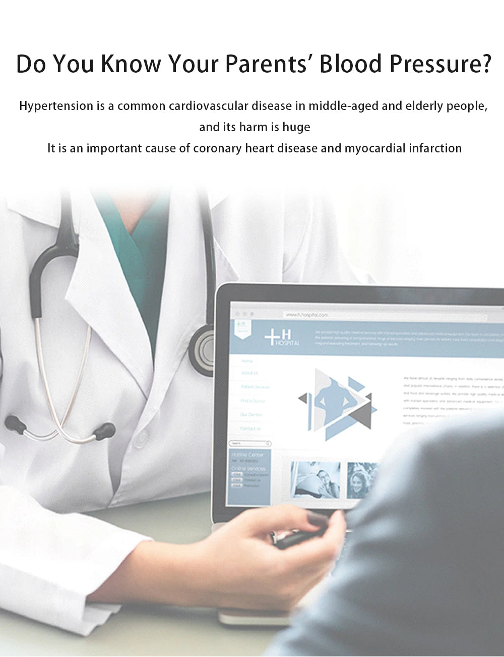 Aicare Digital Blood Pressure Monitor Upper Arm