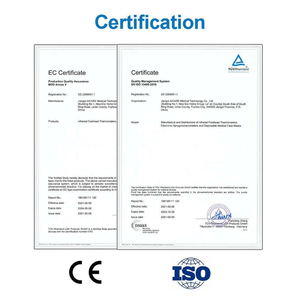 Aicare Digital Blood Pressure Monitor Upper Arm