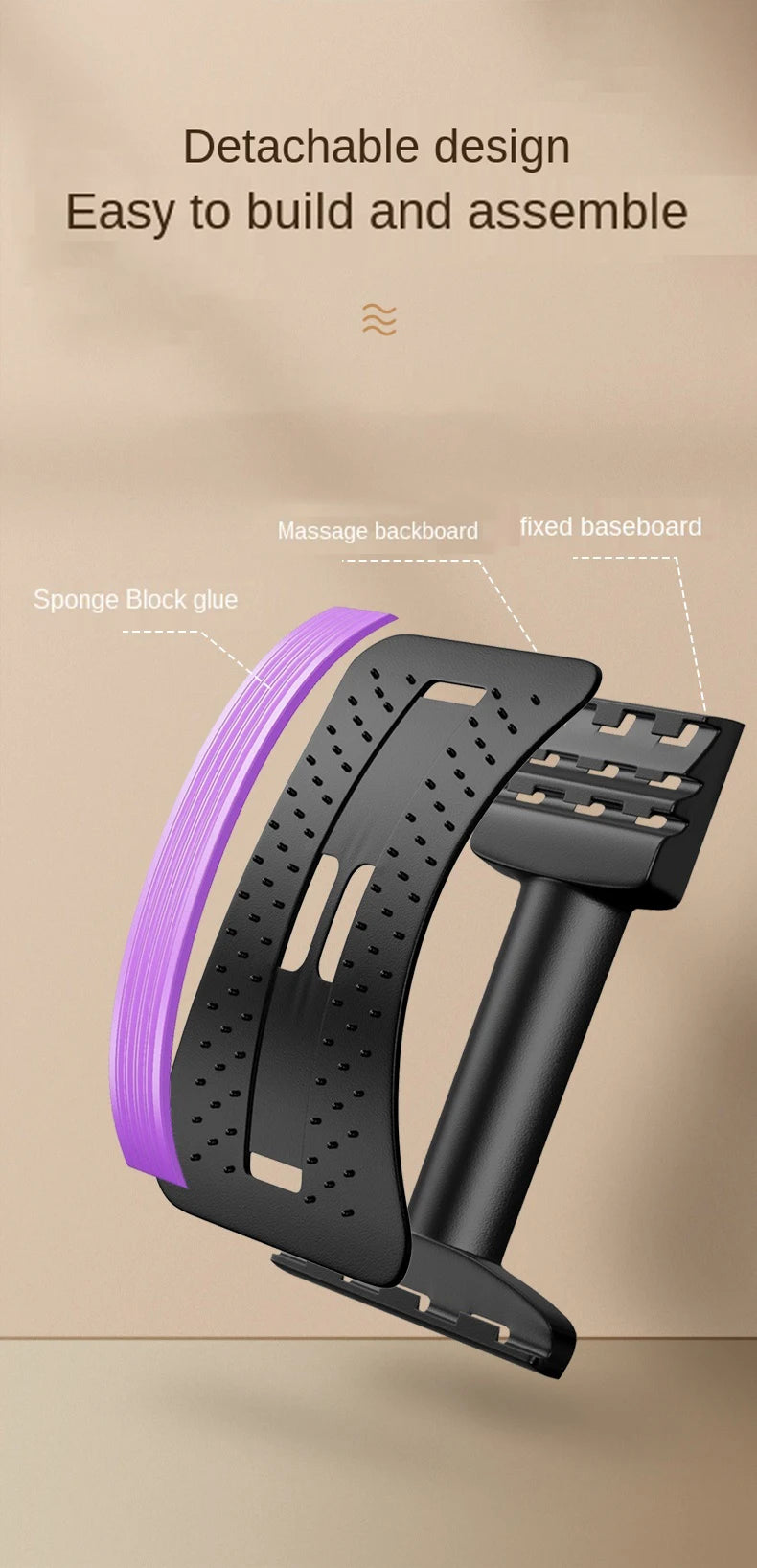 Lumbar Stretching & Spine Correction Device