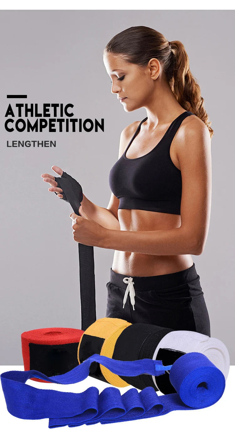 Boxing Hand Wraps – 2PCS Cotton Training Bands