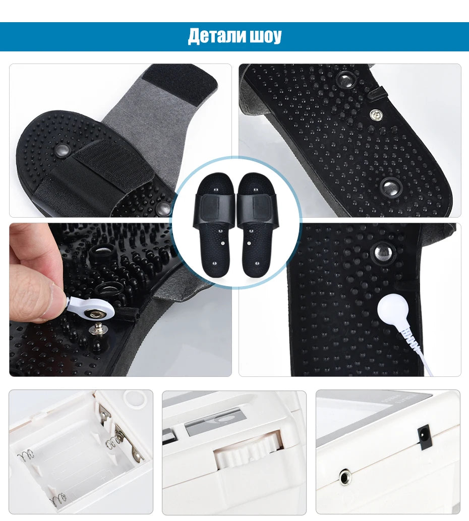 Full Body TENS Muscle Electrostimulator – 16-Pad Digital Meridian EMS Massager