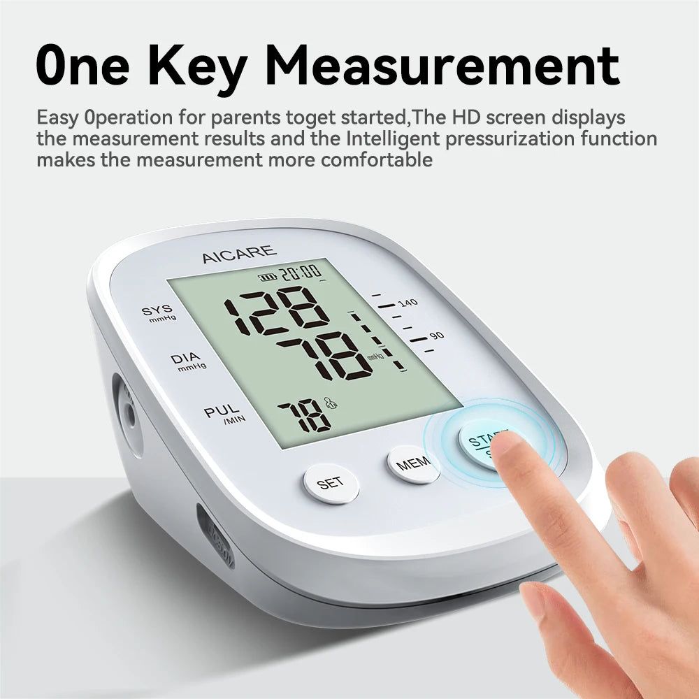 Aicare Digital Blood Pressure Monitor Upper Arm
