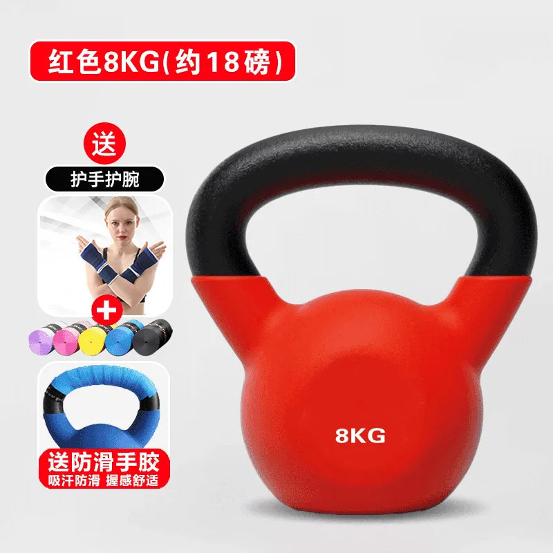 Adjustable Cast Iron Kettlebell – 4/6/8kg
