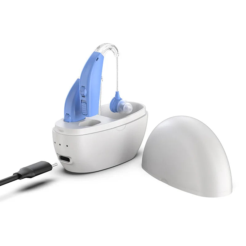 Rechargeable Wireless BTE Hearing Aid