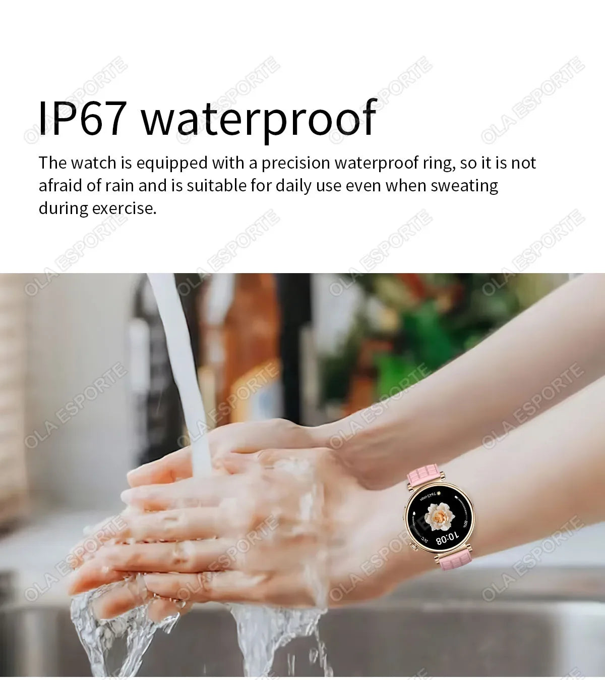 2024 NFC Smartwatch Women 1.27" AMOLED