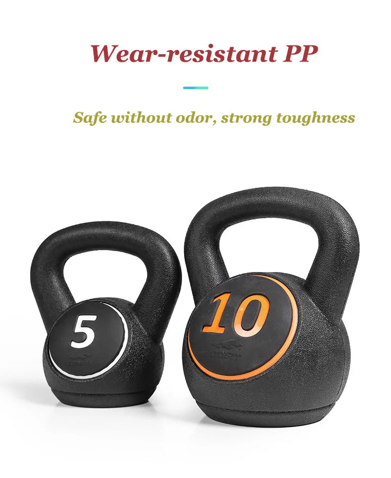 Professional Grade Kettlebell Set – 5lb to 15lb Competition Weights