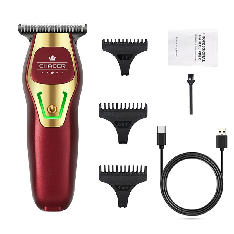 Cordless T-Blade Hair & Beard Trimmer – 0mm Precision