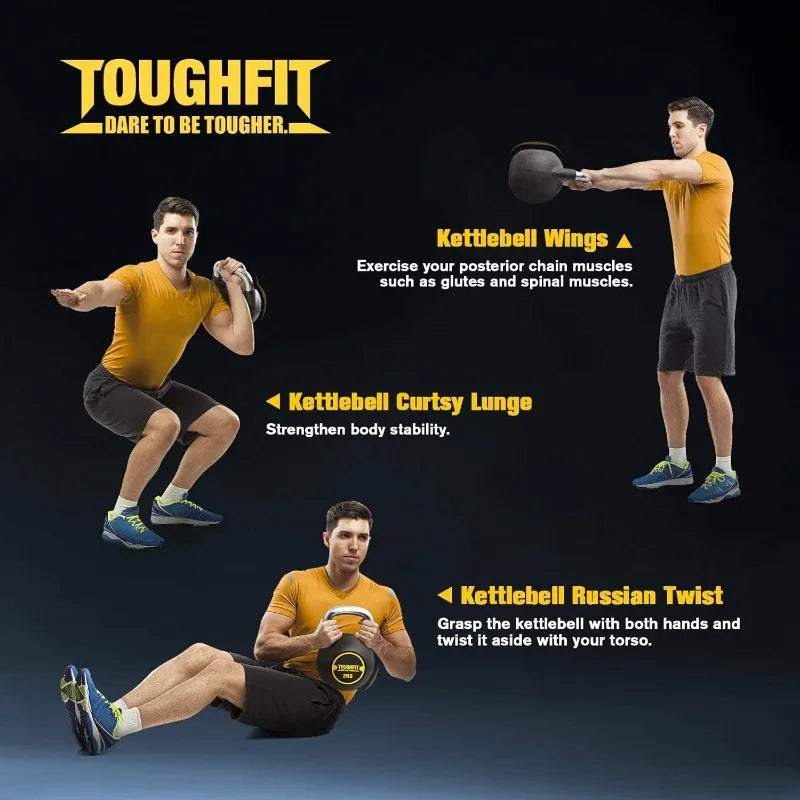 PU Coated Competition Kettlebell – Strength Training Weight