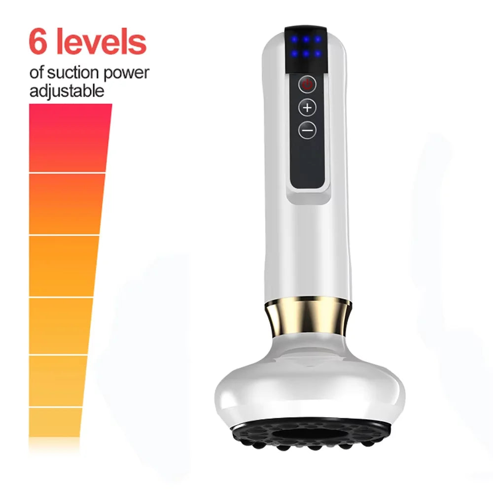 Electric Cupping Massager – Vacuum GuaSha & Anti-Cellulite Slimming Device