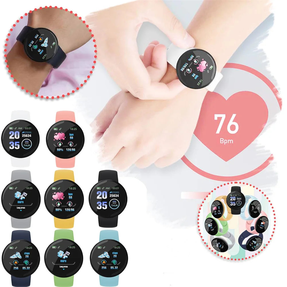 D18s Smartwatch Fitness Tracker 1.44"