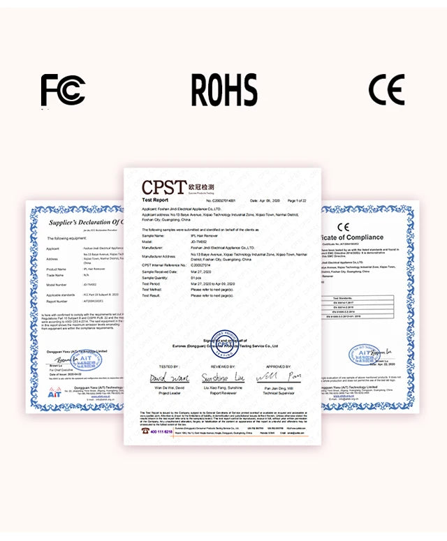 4-in-1 IPL Laser Hair Removal Device