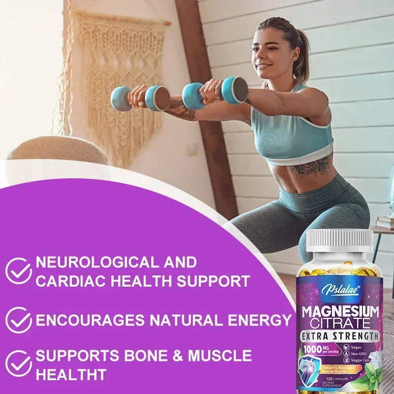 Magnesium Citrate – Muscle, Nerve & Heart Support