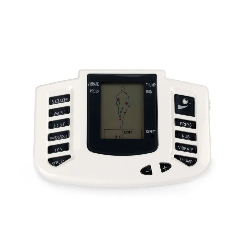 Full Body TENS Muscle Electrostimulator – 16-Pad Digital Meridian EMS Massager
