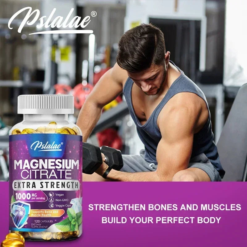 Magnesium Citrate – Muscle, Nerve & Heart Support