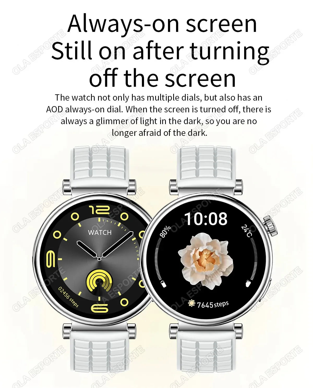 2024 NFC Smartwatch Women 1.27" AMOLED