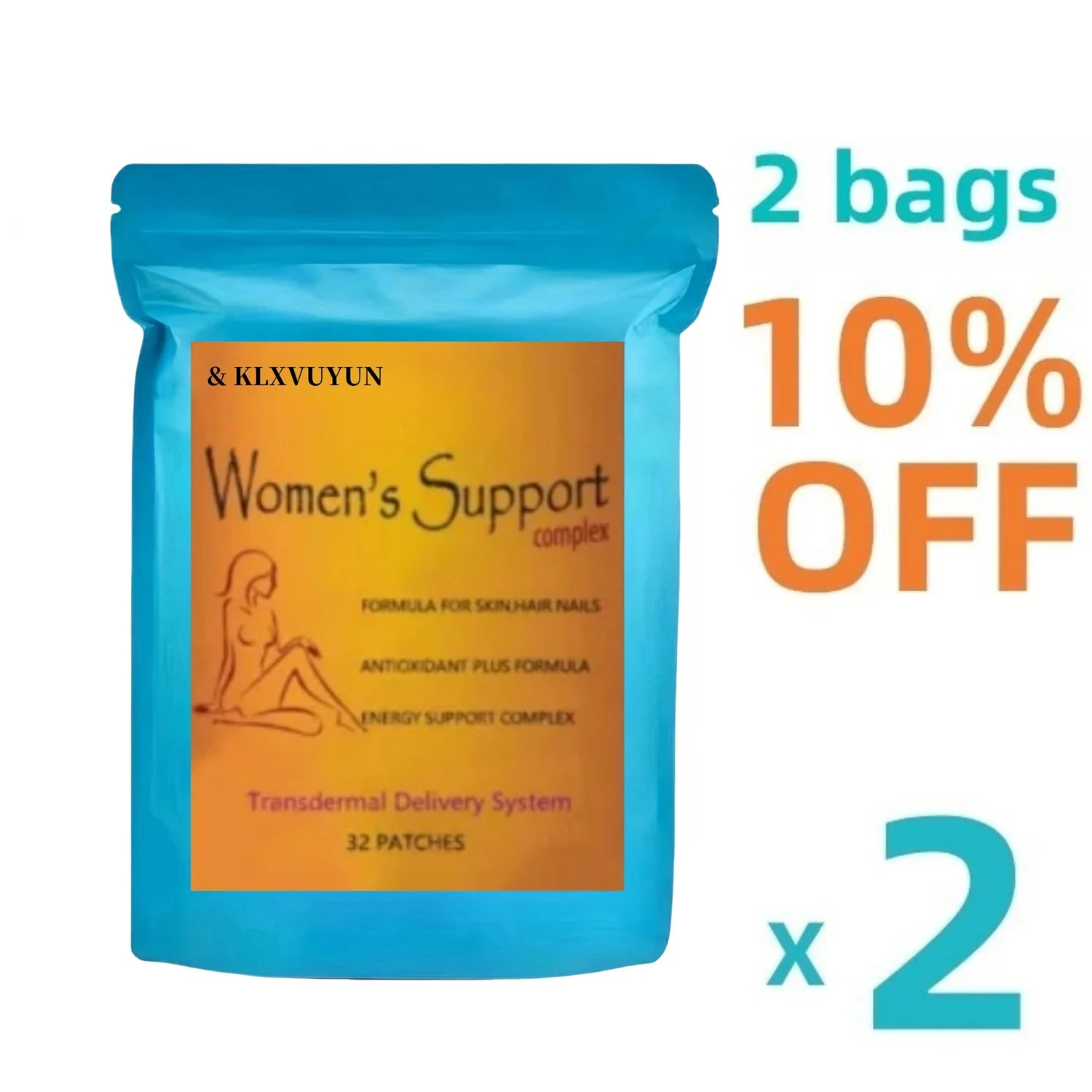 Women’s Ultra Complex Estrogen Patches – Fenugreek & Wild Yam