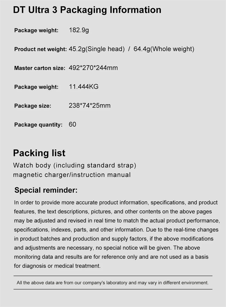 2025 DT Ultra 3 Pro Smartwatch with NFC & 32GB Memory