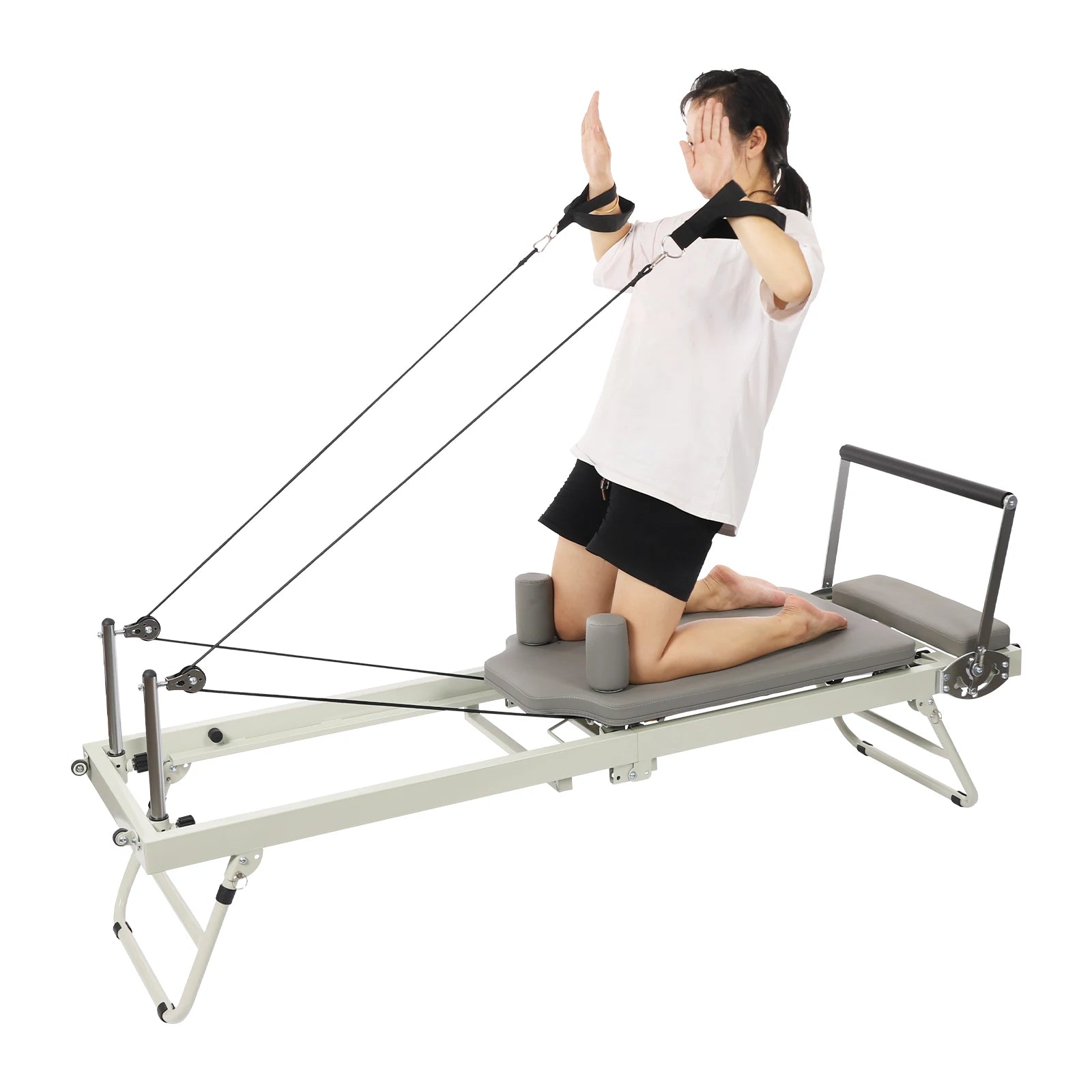 Foldable Multifunctional Pilates Reformer Machine