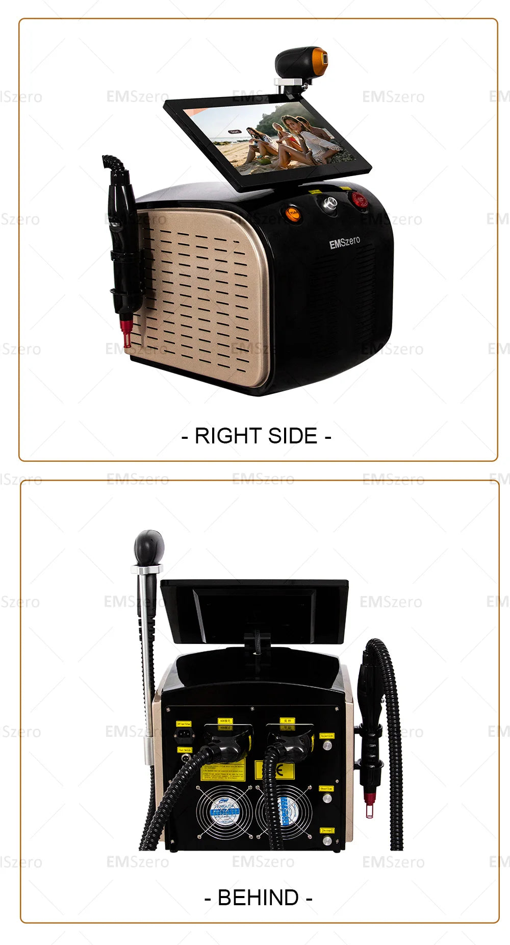 2-in-1 Diode & Alexandrite Laser Hair & Tattoo Remover