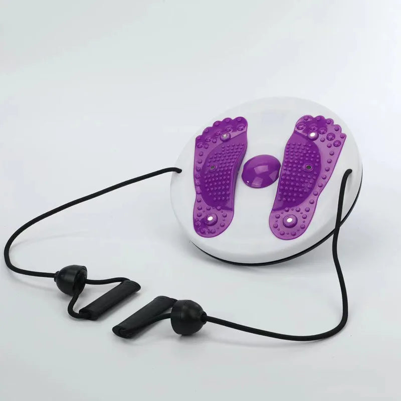 Portable Magnetic Waist Twisting Disc with Foot Massage