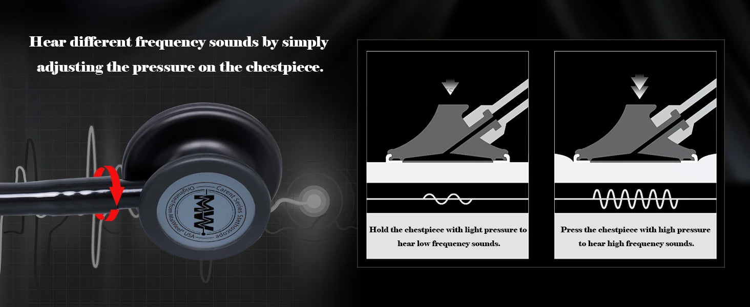 Professional Double-Sided Cardiology Stethoscope