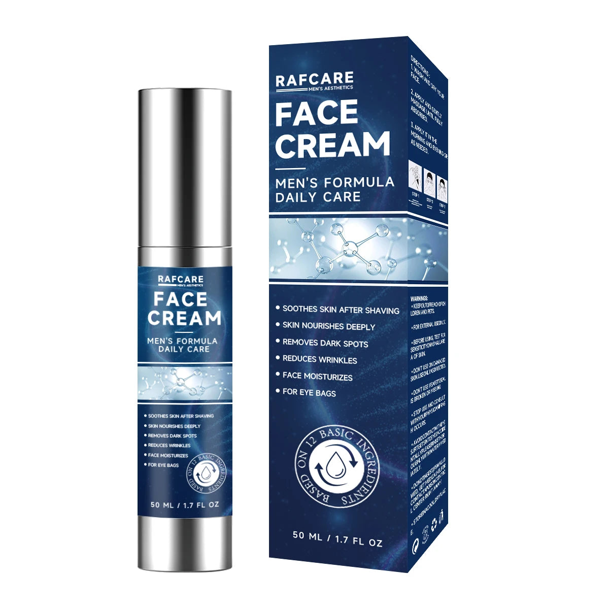 Men’s Collagen Face Cream – HA & Retinol Anti-Aging