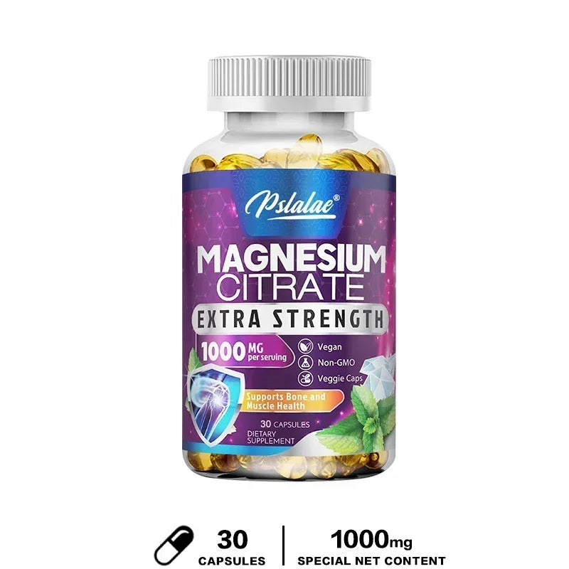Magnesium Citrate – Muscle, Nerve & Heart Support