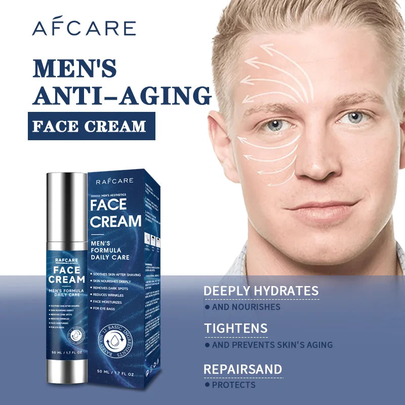 Men’s Collagen Face Cream – HA & Retinol Anti-Aging