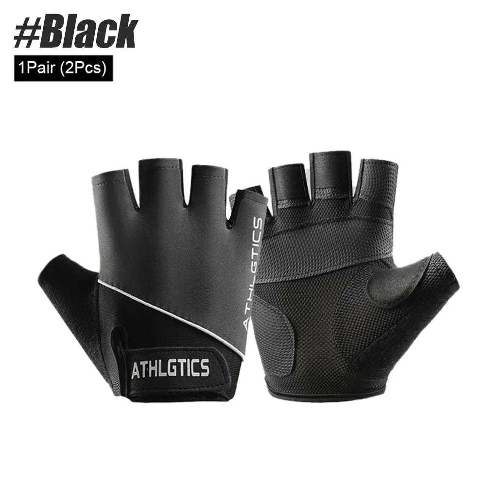 Breathable Fingerless Workout Gloves – Unisex