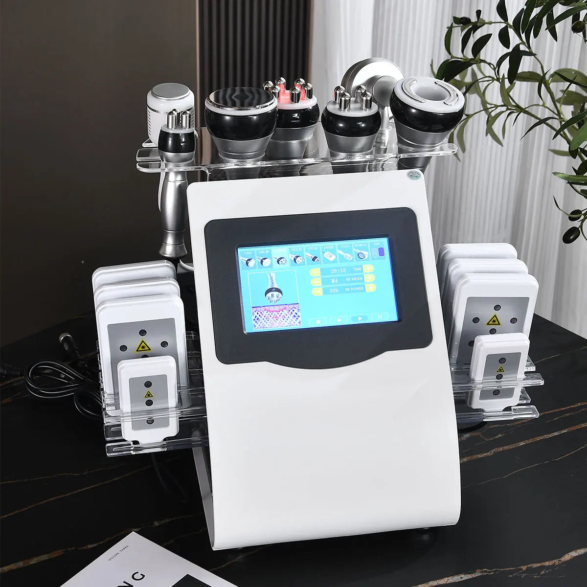 2025 9-in-1 Cavitation & Vacuum Slimming Machine – Ultrasonic Fat Reduction Device