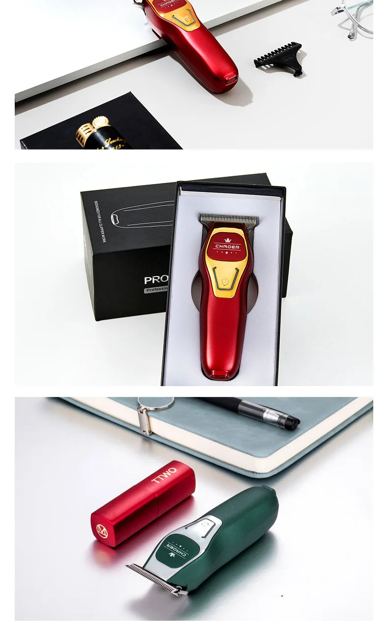 Cordless T-Blade Hair & Beard Trimmer – 0mm Precision