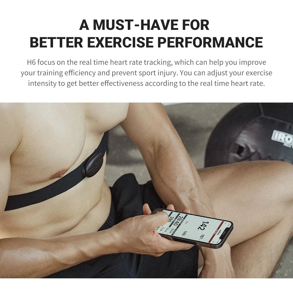 COOSPO Optical Heart Rate Monitor Bluetooth ANT+