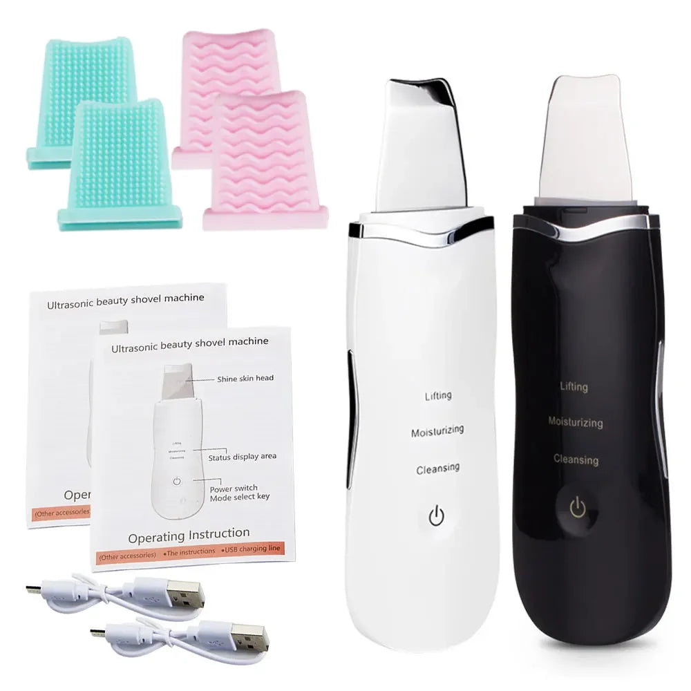 Ultrasonic Skin Scrubber & Deep Pore Cleaner