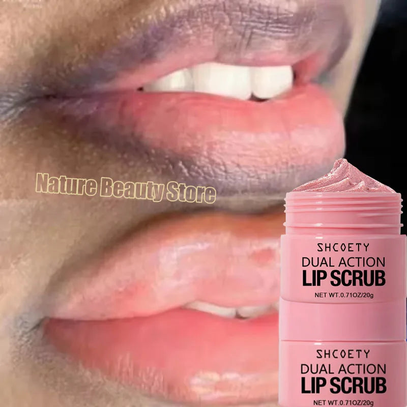 Korean Pink Lip Scrub – Exfoliating & Brightening Lip Care