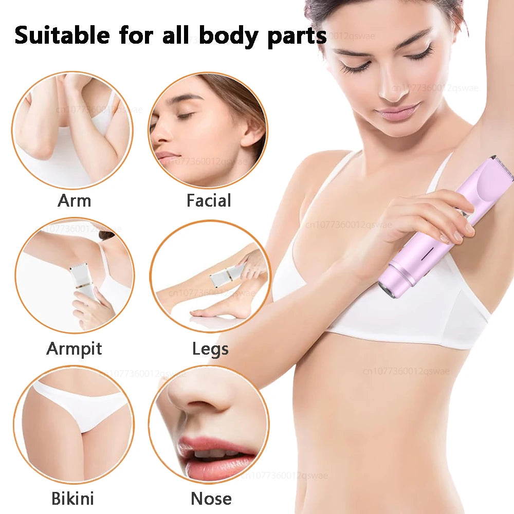 Painless Electric Hair Remover & Shaver for Women