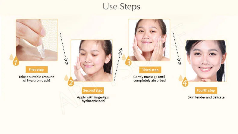 ARTISCARE Vitamin C & Hyaluronic Acid Serum Set – 4PCS Moisturizing Facial Care