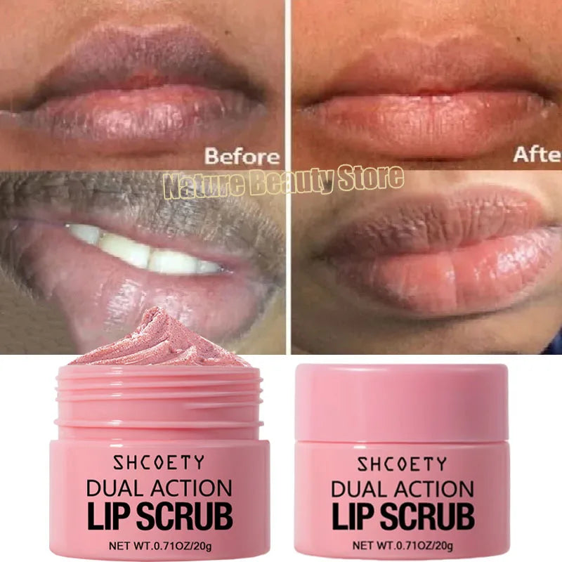 Korean Pink Lip Scrub – Exfoliating & Brightening Lip Care