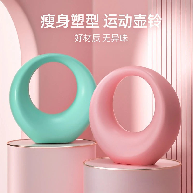 New Fashion Star Moon Kettlebell – PU Ring Shape Dumbbell Weight