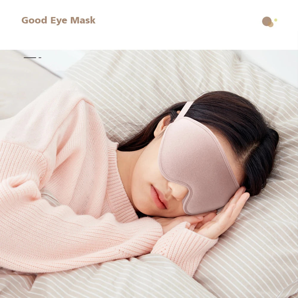3D Memory Foam Sleep Mask Light Blockout