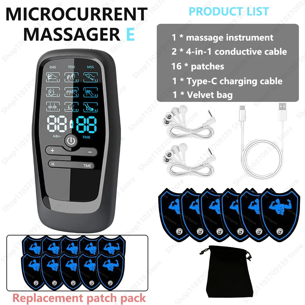 TENS & EMS Physiotherapy Machine – Digital Acupuncture Slimming Massager