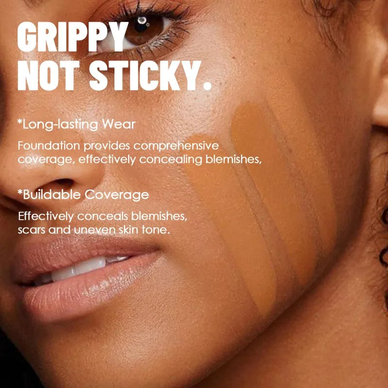 PECOLOVERS Matte Liquid Foundation – Full Coverage & Oil Control