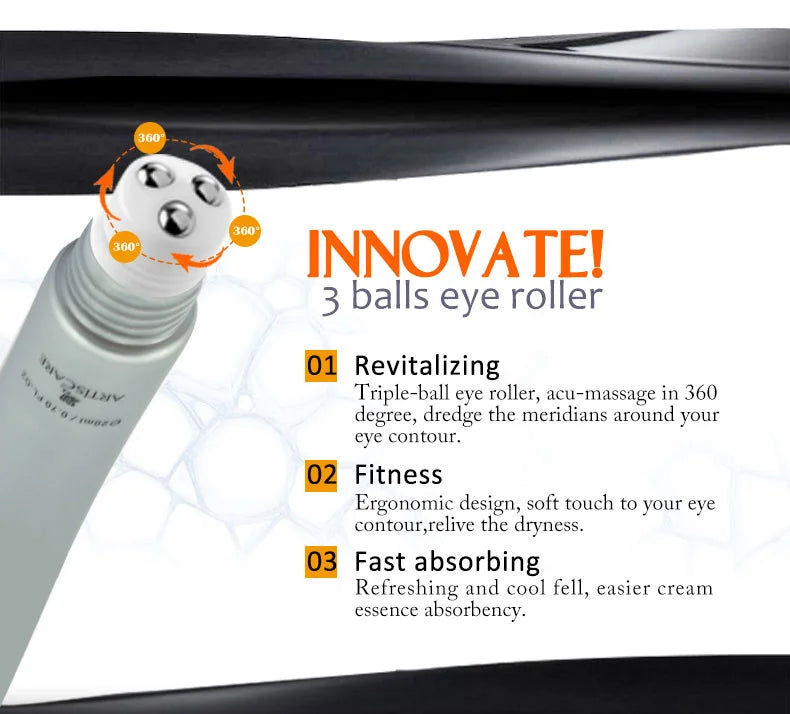 ARTISCARE 24K Gold Serum Set – 3pcs Hydrating & Eye Care Kit