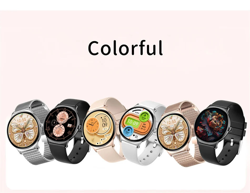 Ultra Slim AMOLED Women’s Smartwatch with BT Calling