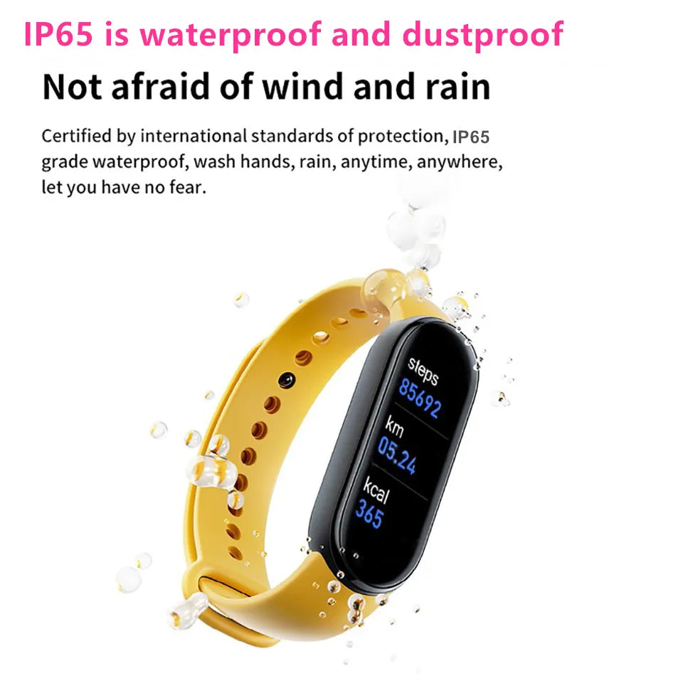 M6 Fitness Smartwatch with Health Monitoring