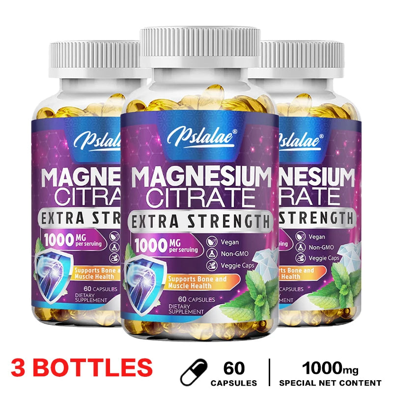 Magnesium Citrate – Muscle, Nerve & Heart Support