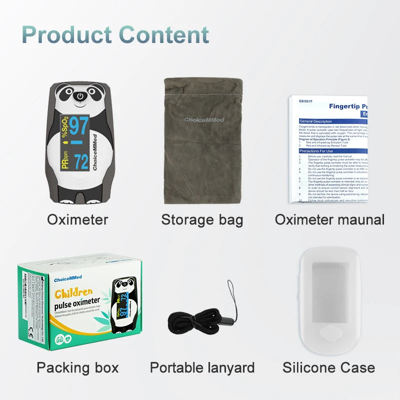 ChoiceMMed Pediatric Finger Pulse Oximeter
