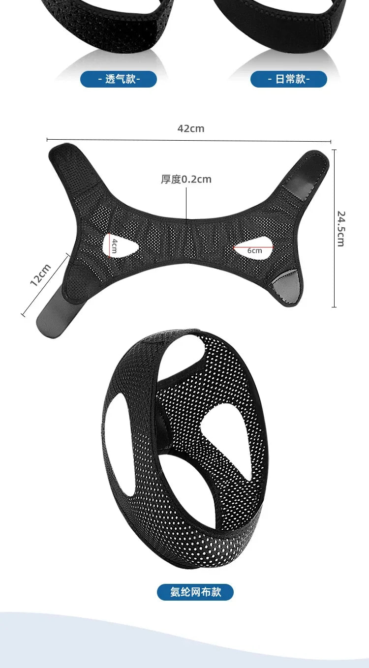 Anti-Snore Chin Strap – Sleep Support & Snoring Aid