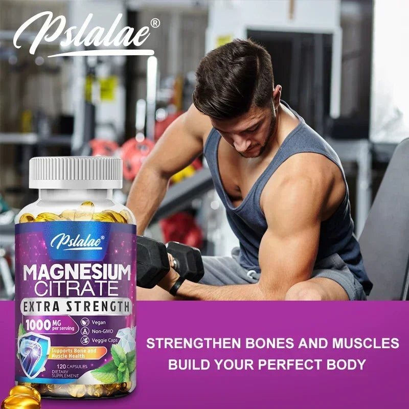 Magnesium Citrate – Muscle, Nerve & Heart Support